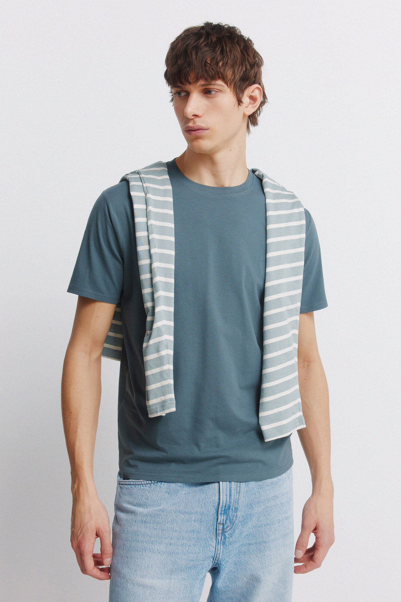 Springfield T-shirt slim fit em lycra