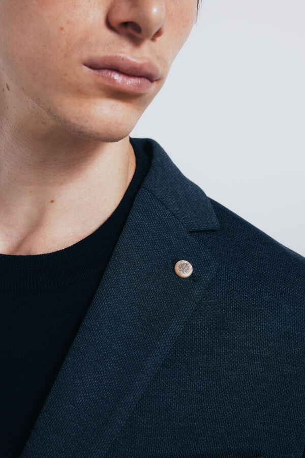 Springfield Blazer olho de perdiz azul