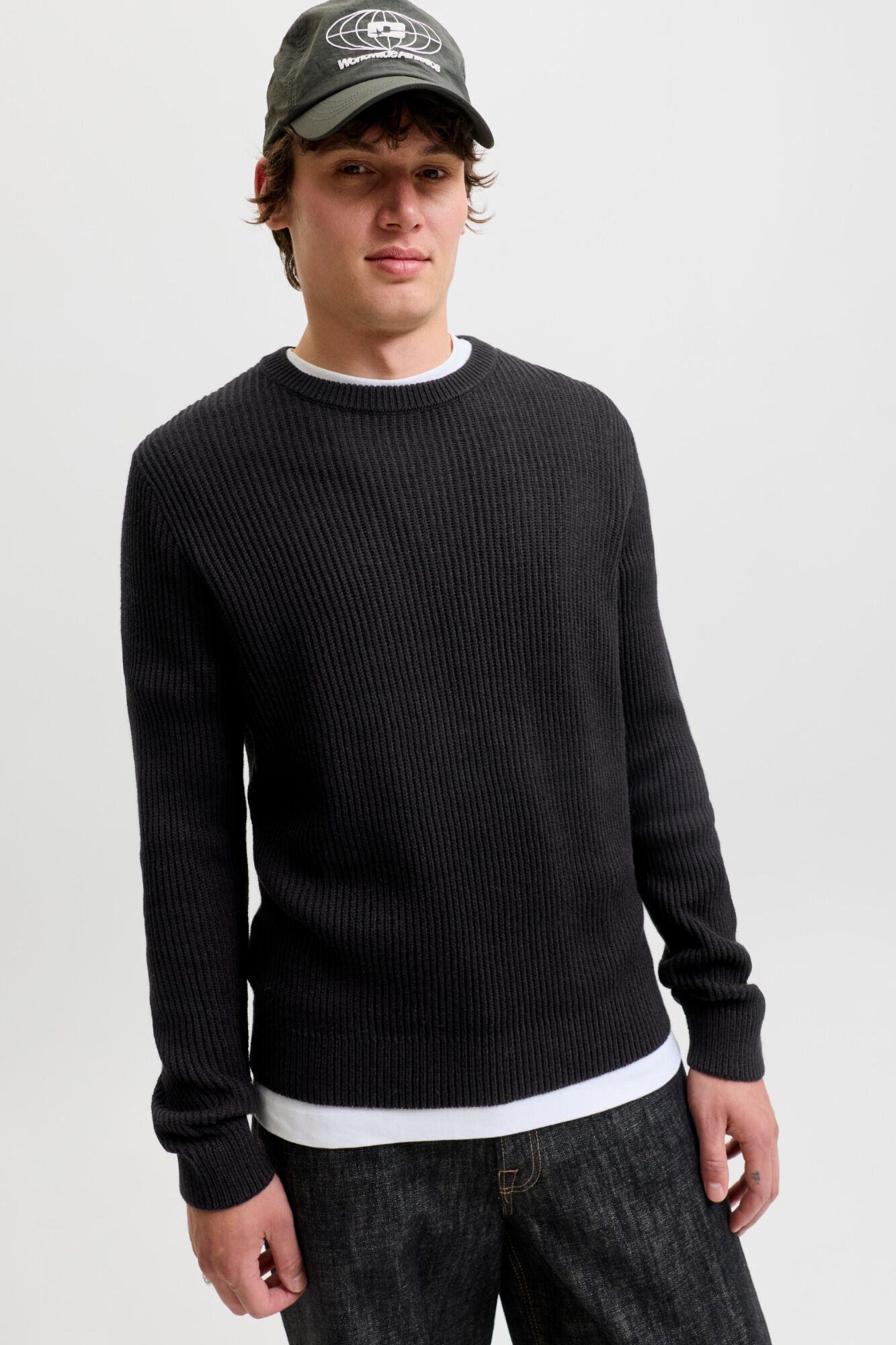 Jack & Jones Camisola regular gola redonda