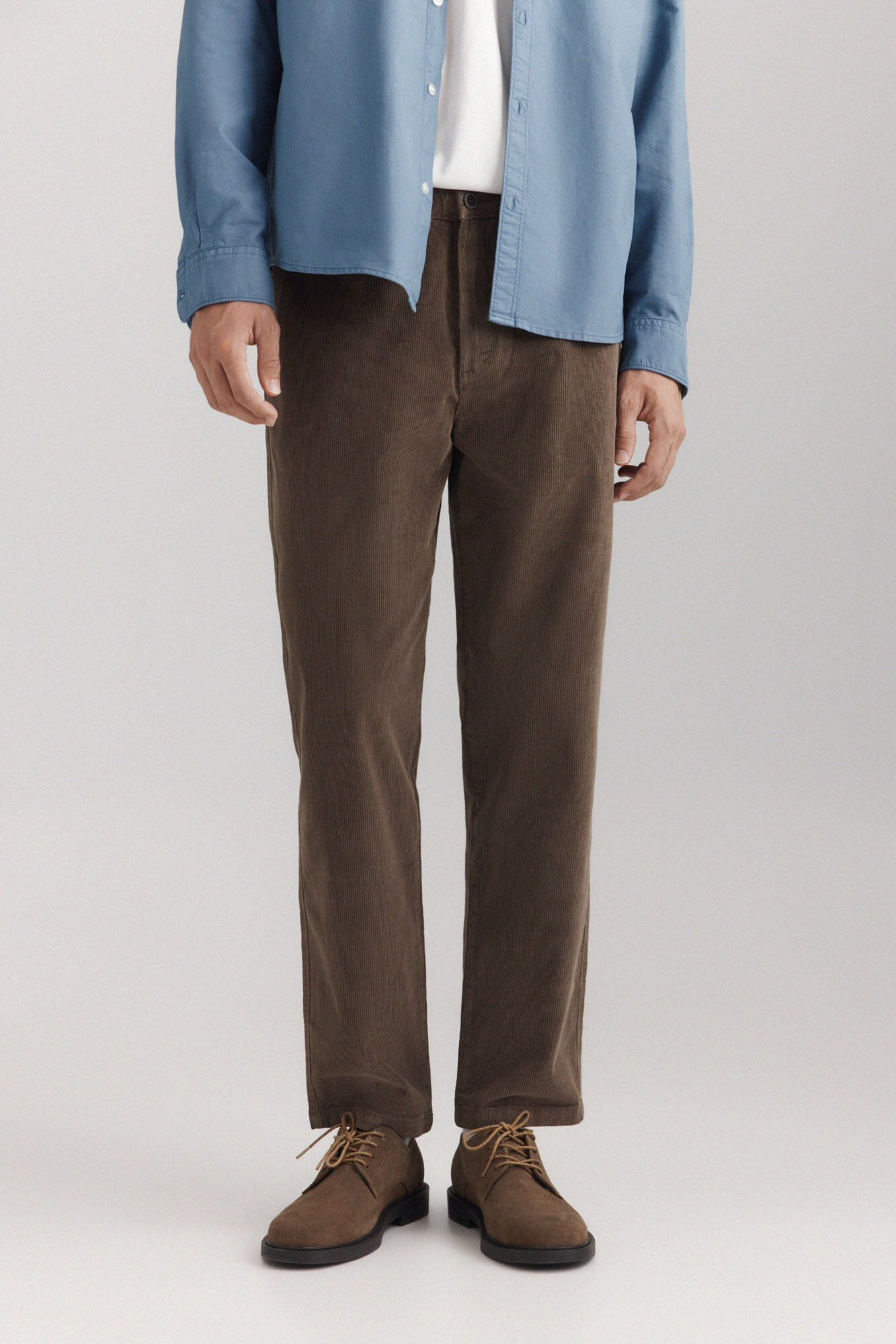 Springfield Cal&ccedil;as chino de bombazina lavada comfort