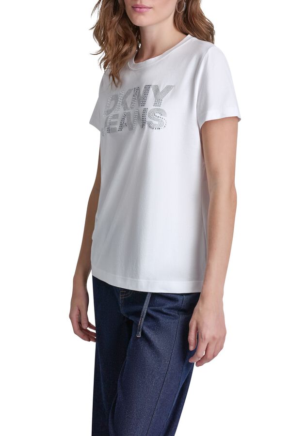 DKNY T-shirt de manga curta branco