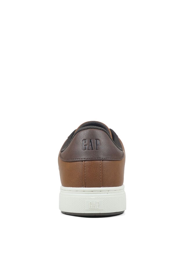 GAP Sapatilhas efeito pele e croute com logo estampado