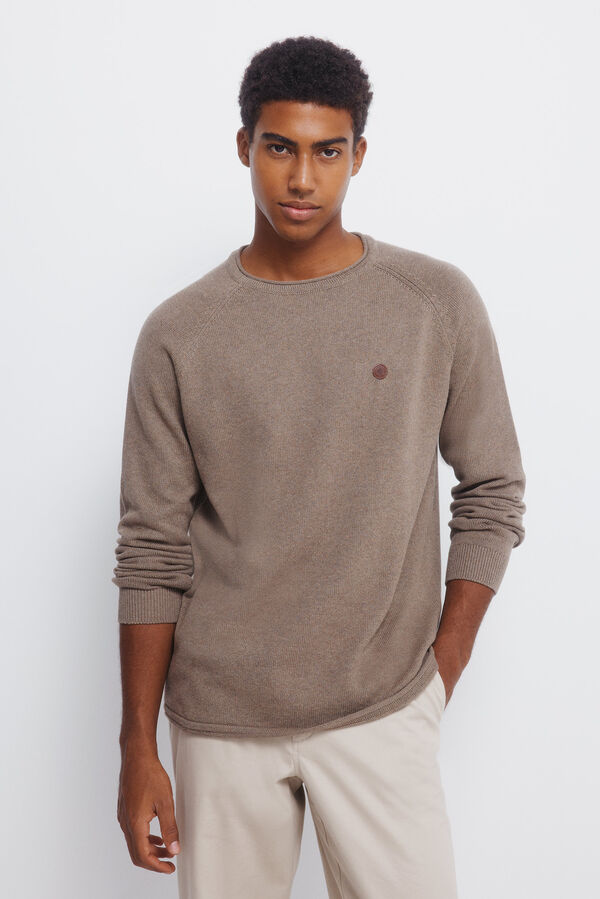 Springfield Plain neck -neck jumper nude