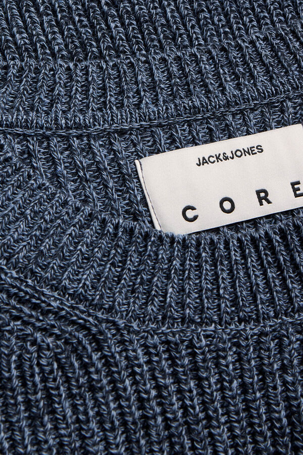 Jack & Jones PLUS Camisola de gola redonda azul