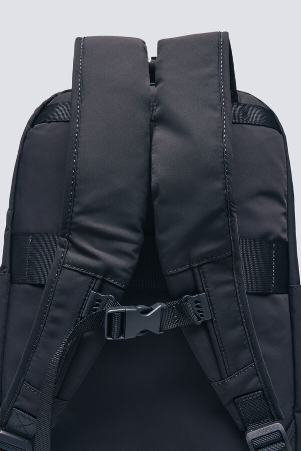 Springfield Mochila cinza de poli&eacute;ster reciclado cinzento