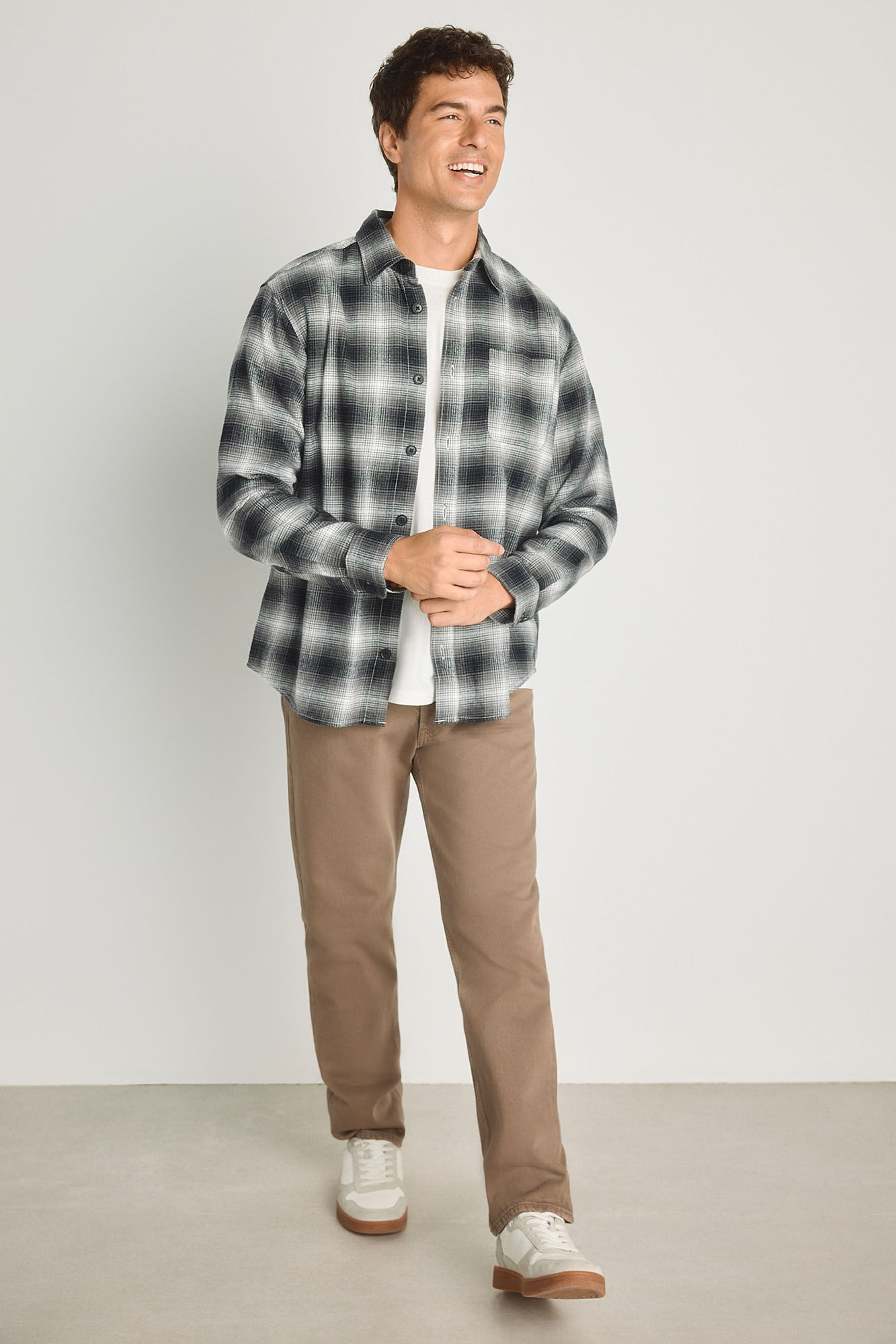 Jack & Jones Camisa relaxed de flanela