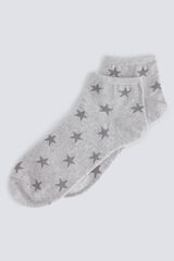 Springfield Meias curtas estrelas cinzento