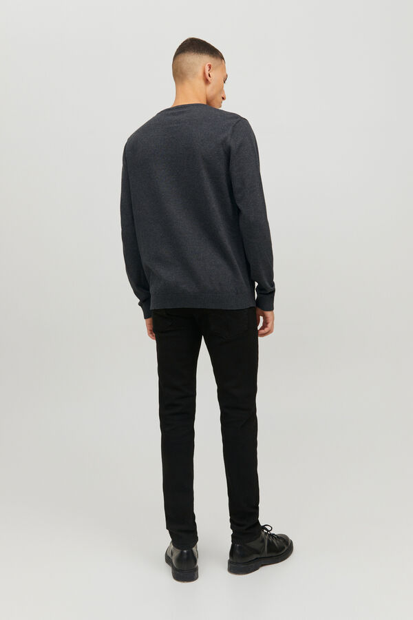 Jack & Jones Camisola de ajuste regular cinzento