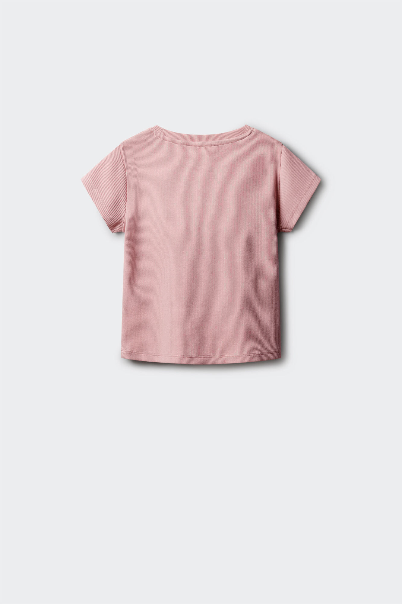 Springfield Kids T-shirt manga curta canelada para menina