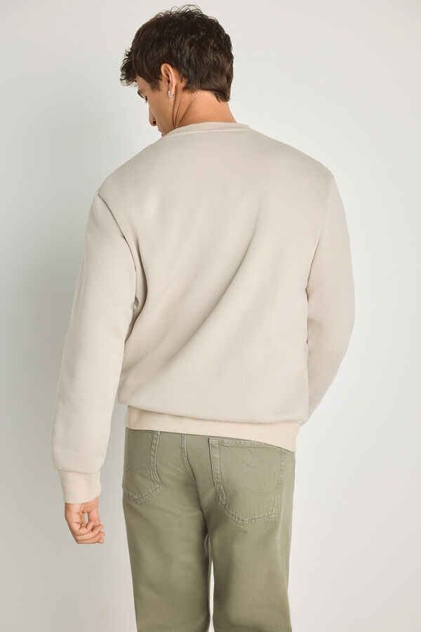 Jack & Jones Sweatshirt relaxed estampada cinzento