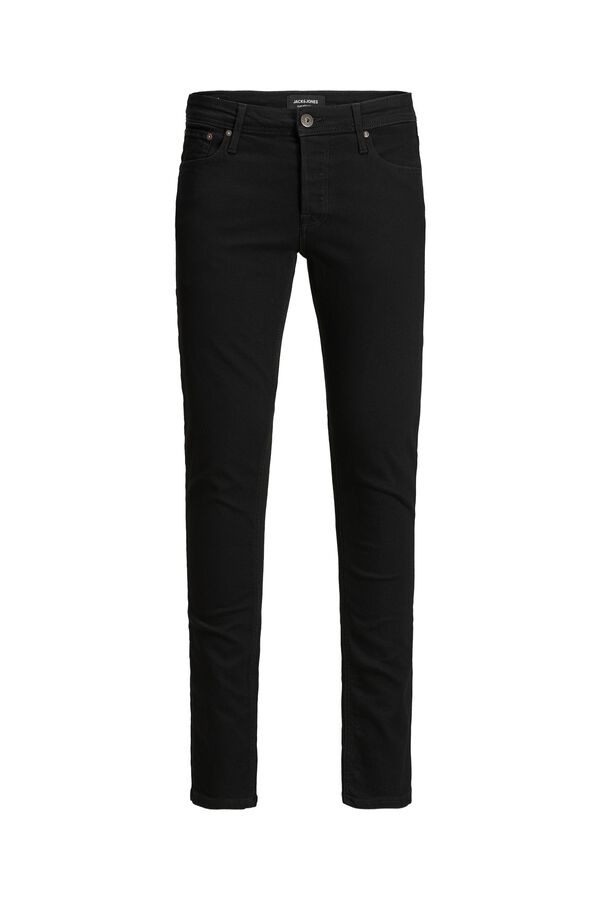 Jack & Jones Jeans slim cinco bolsos preto