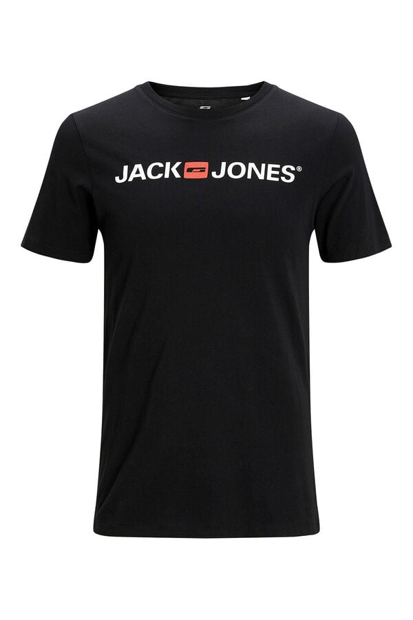 Jack & Jones Short-sleeved logo T-shirt black