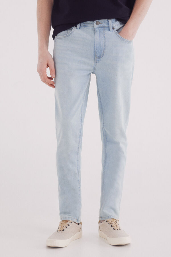 Springfield Jeans skinny fit azul