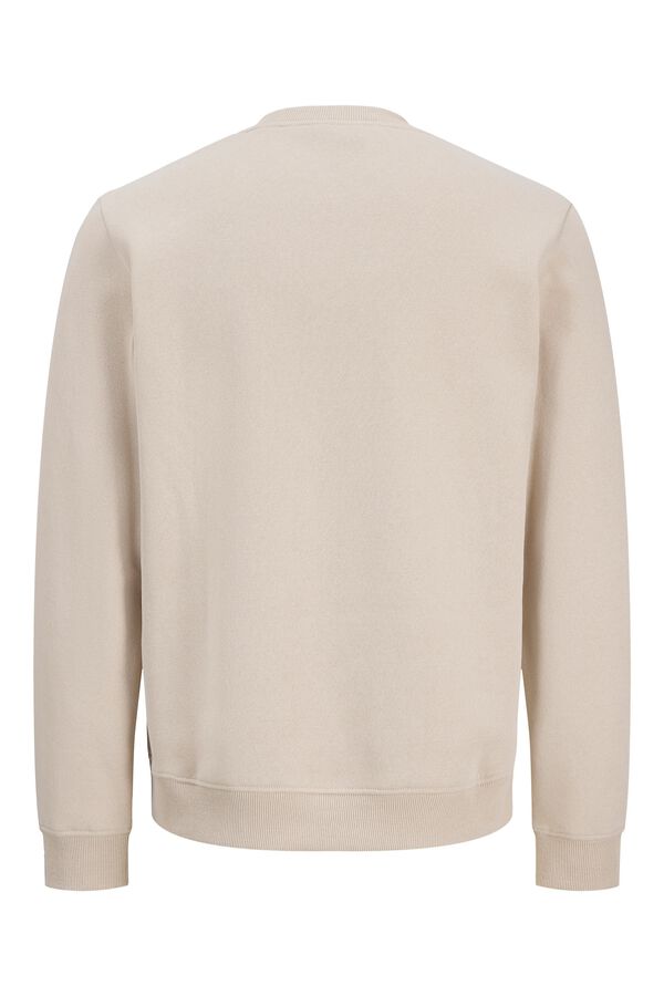 Jack & Jones Camisola de gola redonda cinzento