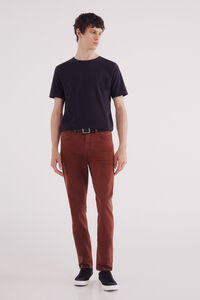 Springfield Pantalón 5 bolsillos color slim fit