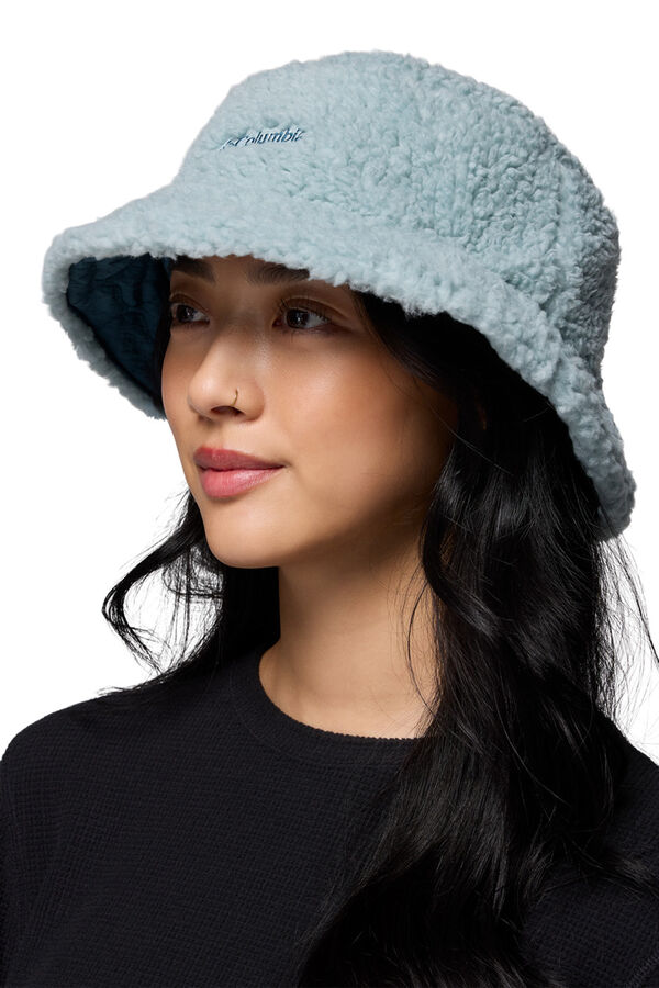 Columbia Casaco acolchoada com capuz preto