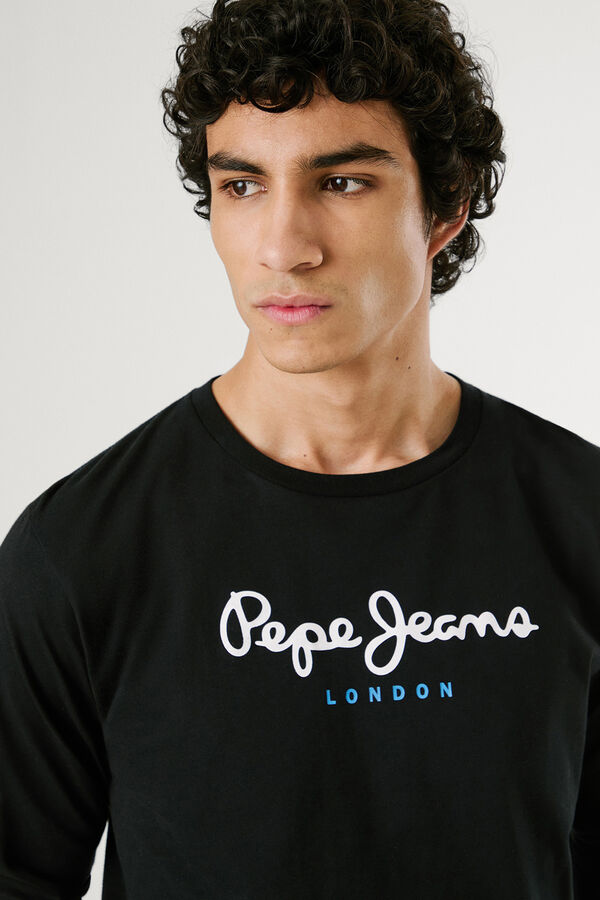 Pepe Jeans Long-sleeved T-shirt black