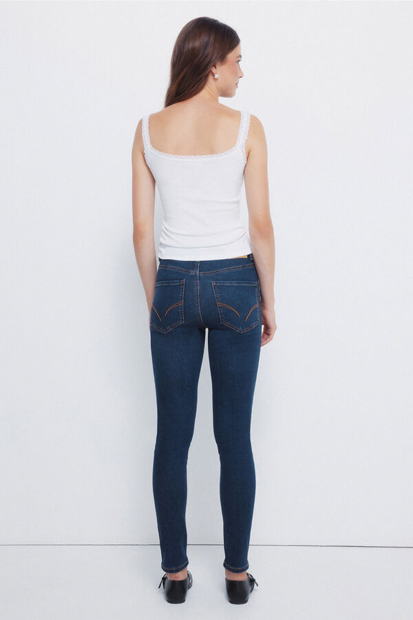 Springfield Jeans skinny  azul