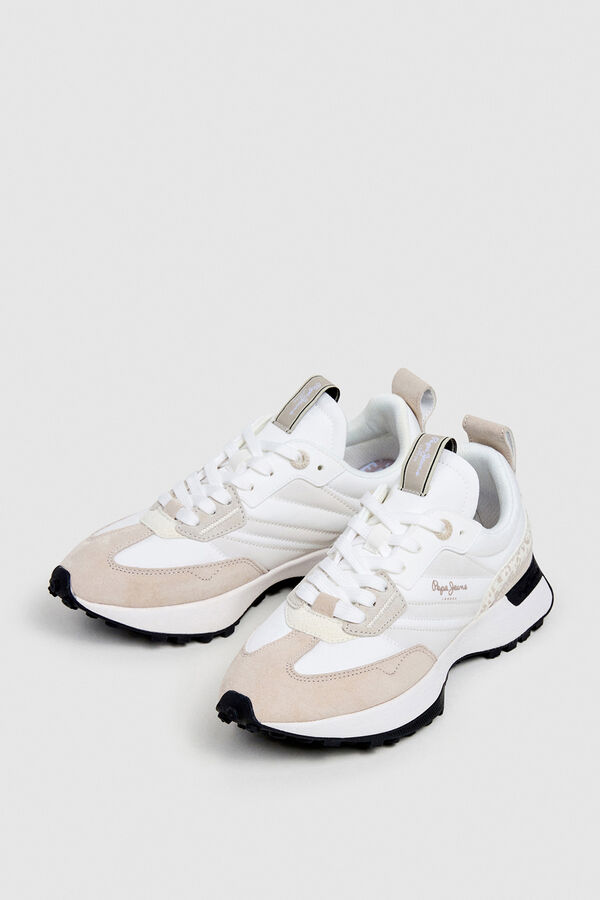 Pepe Jeans Combined trainers white