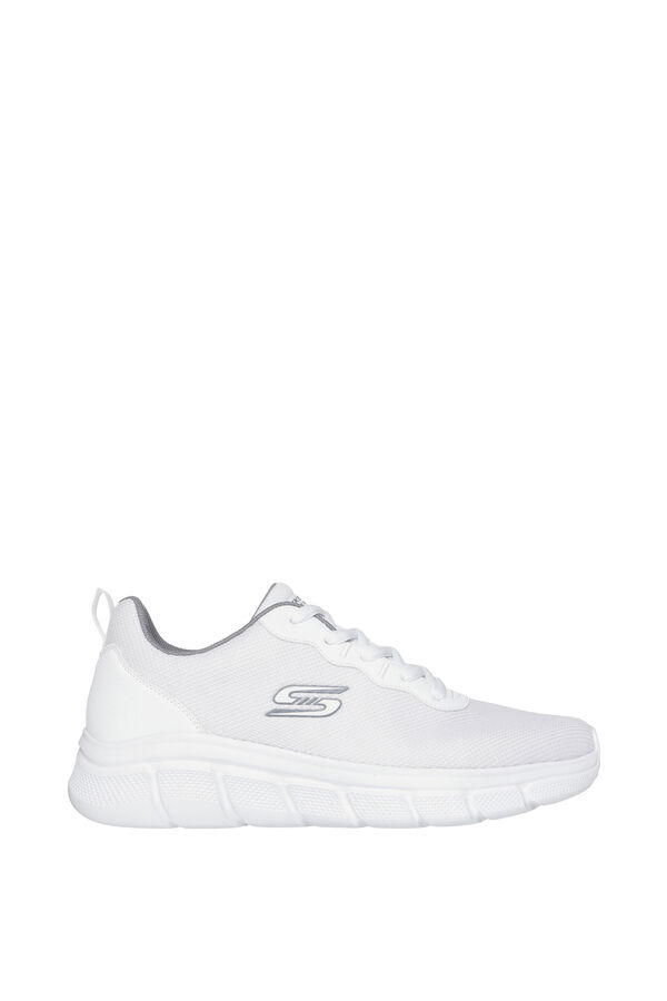 Skechers Chinelos de quarto Bobs B Flex - Ici Edge branco