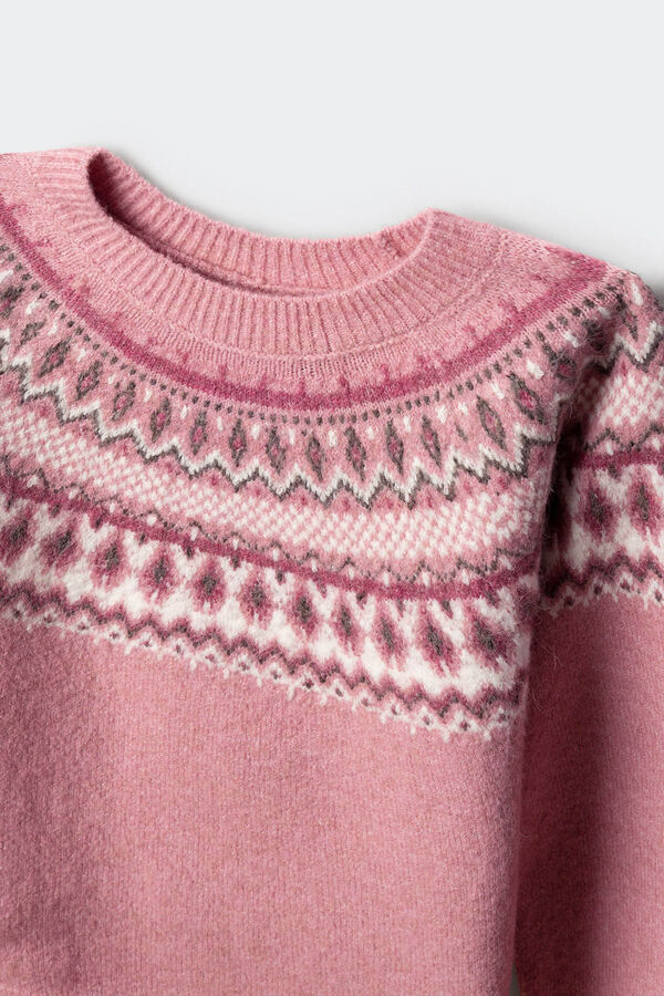 Springfield Kids Camisola grego para menina rosa