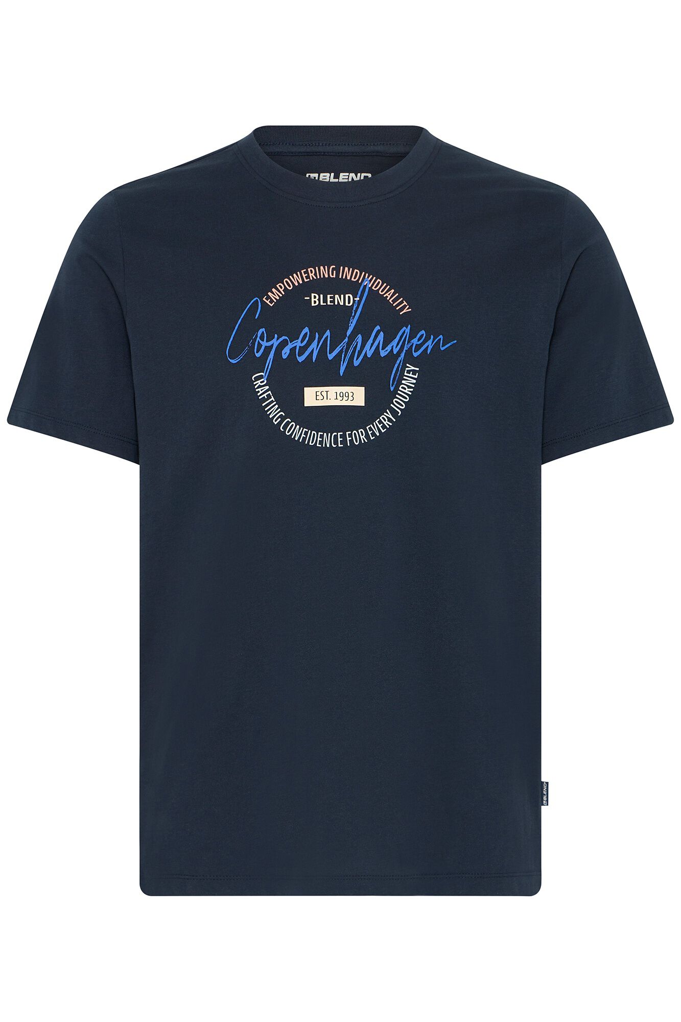 Blend PLUS T-shirt de manga curta tamanho grande