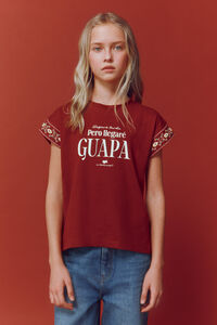 Springfield Kids T-shirt "Chegarei tarde, mas chegarei bonita"