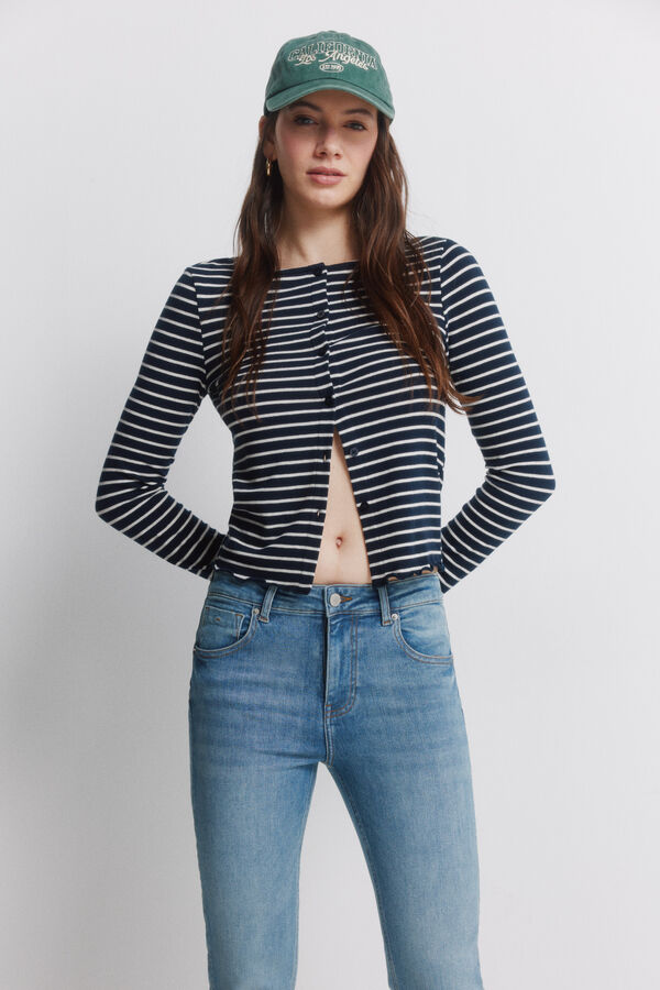 Springfield Push-up jeans blue