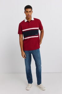 Springfield Jeans ultraleve lavagem escura slim fit