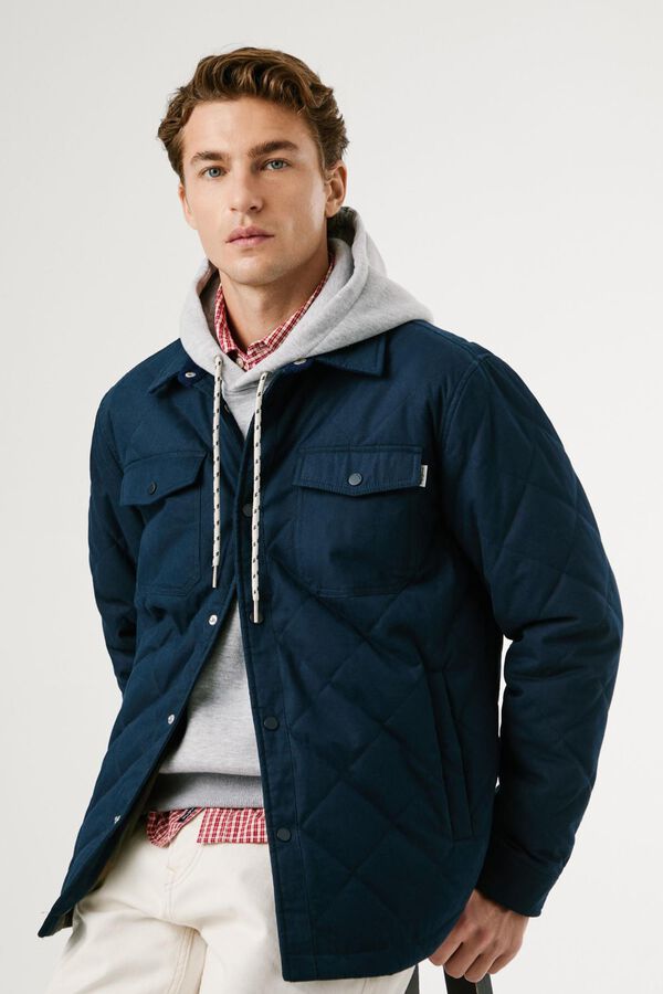Pepe Jeans Camiseta acolchoada azul