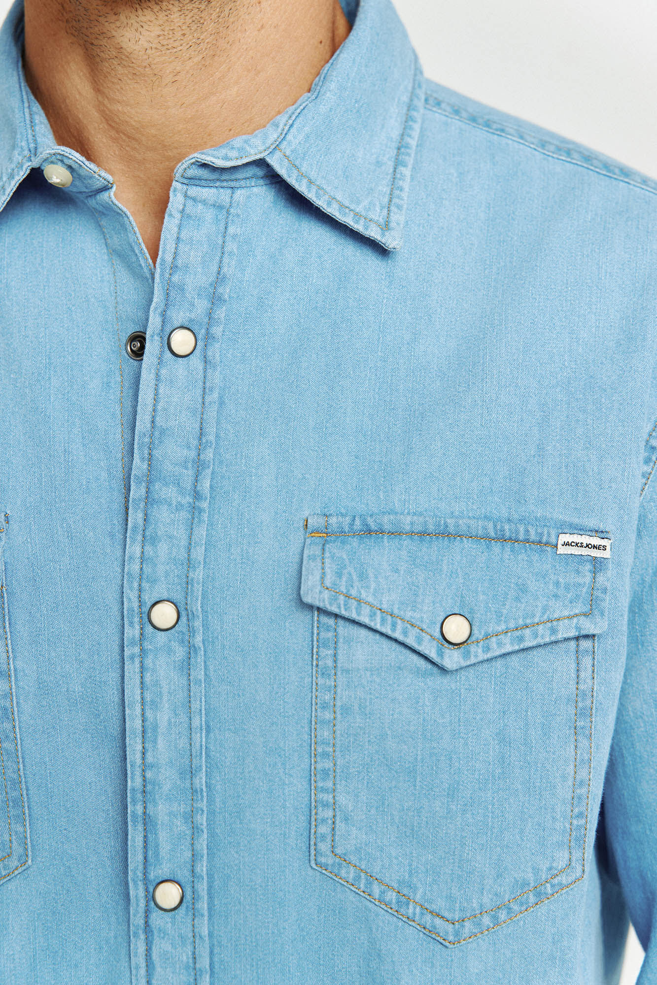 Jack & Jones Camisa de ganga regular
