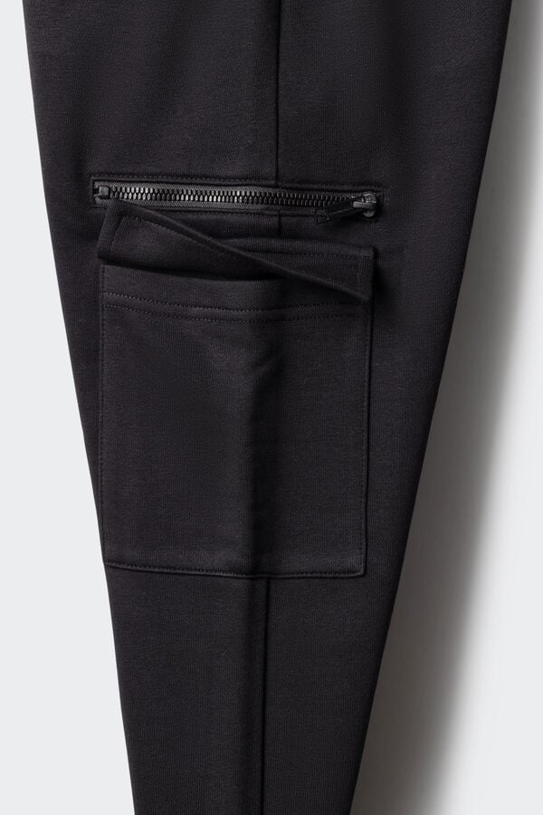 Springfield Kids Cal&ccedil;as jogger cargo para menino preto