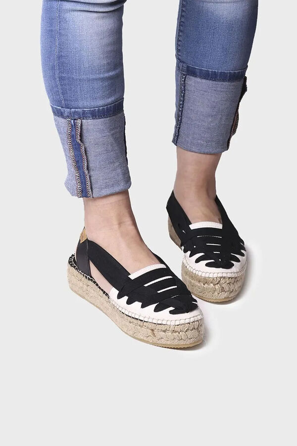 Toni Pons Espadrille clássica preto