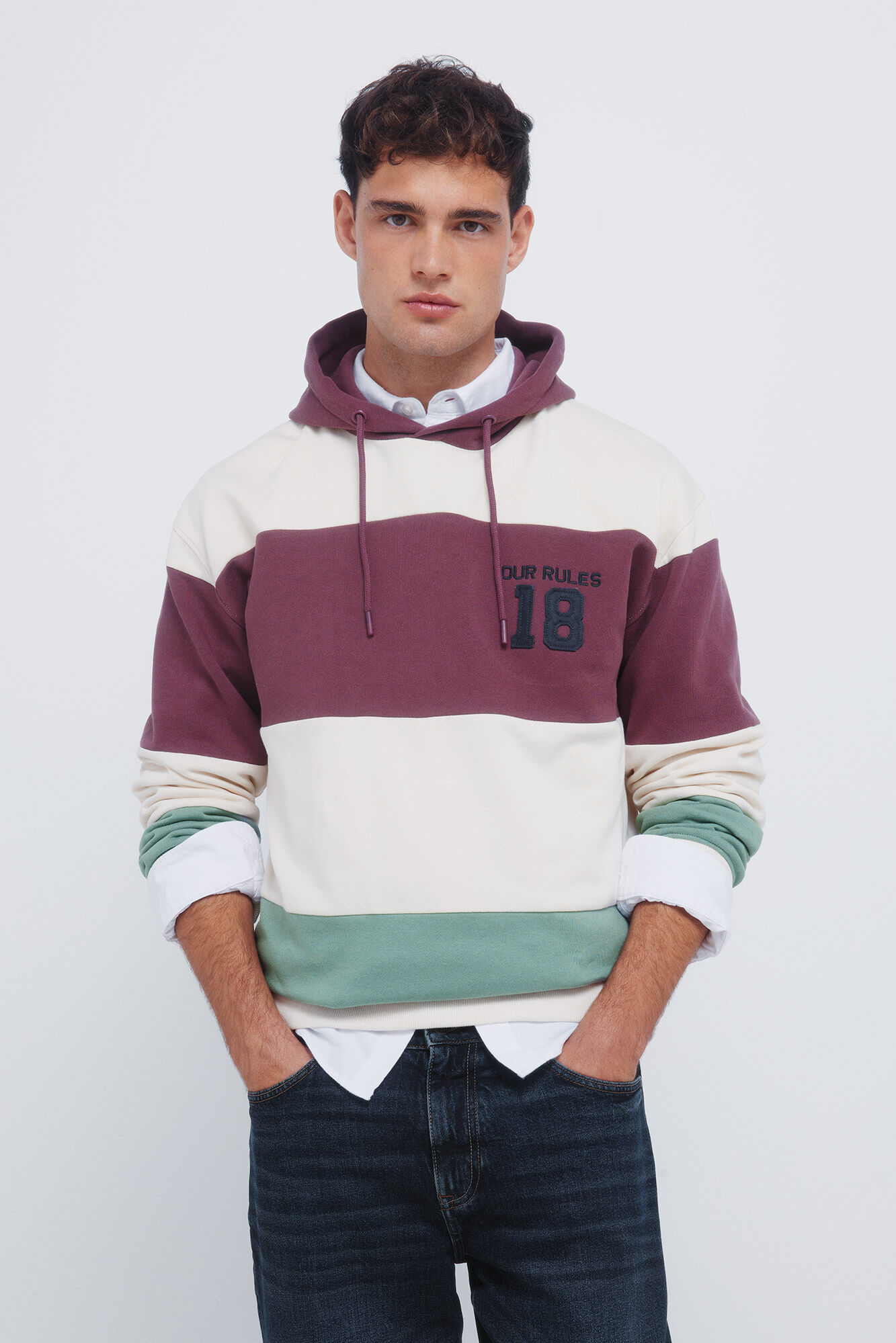 Springfield Cortes de capuz com sweatshirt