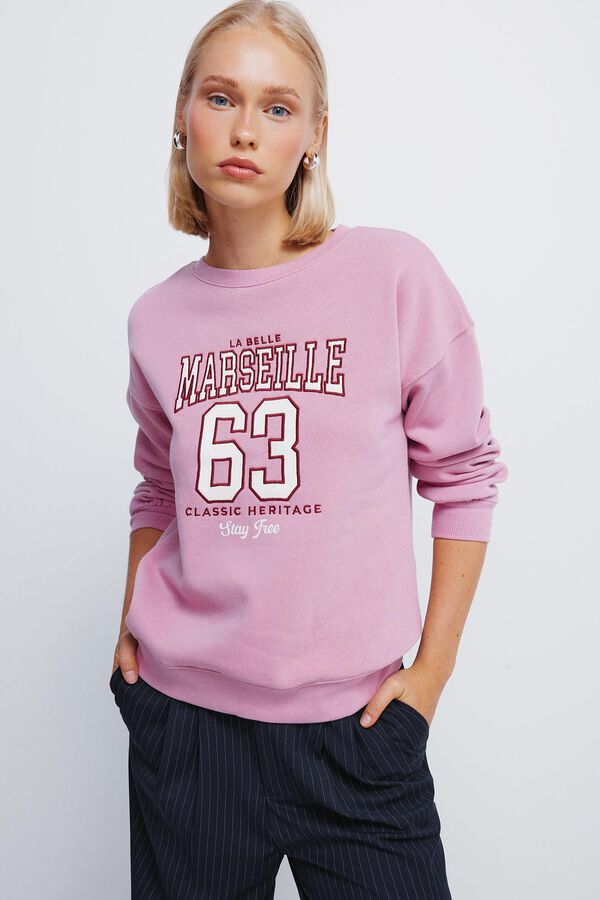 Springfield Sweatshirt "Marselha" rosa