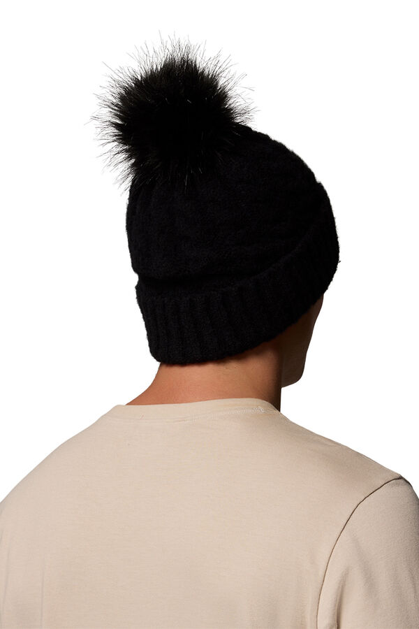 Columbia Gorro Unissexo Winter Blur&trade; II com Pompom preto