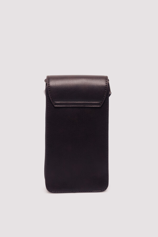 Springfield Bolsa transversal marrom pequena castanho