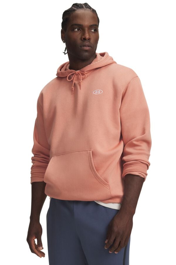 Under Armour Sweatshirt com capuz e logo cinzento