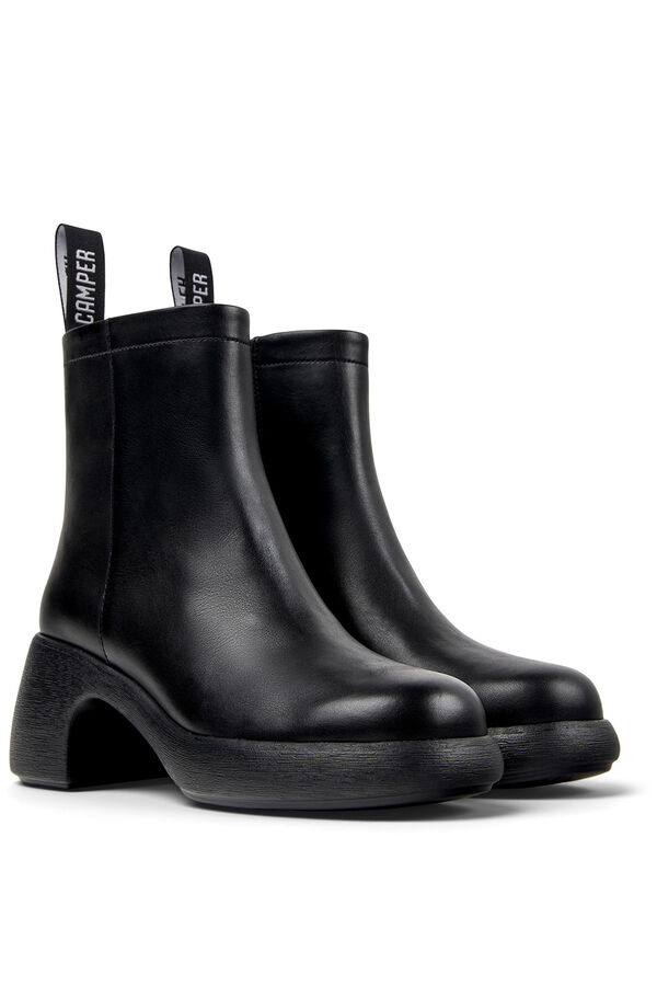 Camper Botines de piel negro
