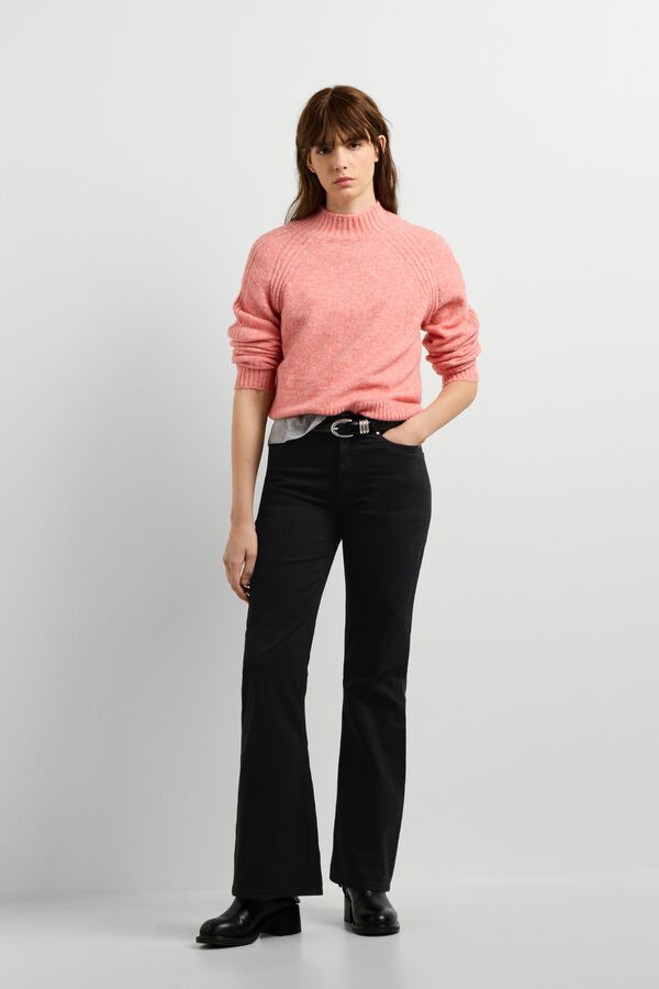Pepe Jeans Camisola de gola alta borgonha