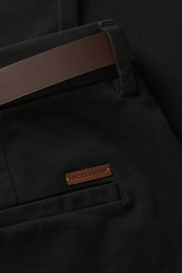 Jack & Jones PLUS Slim fit chinos black