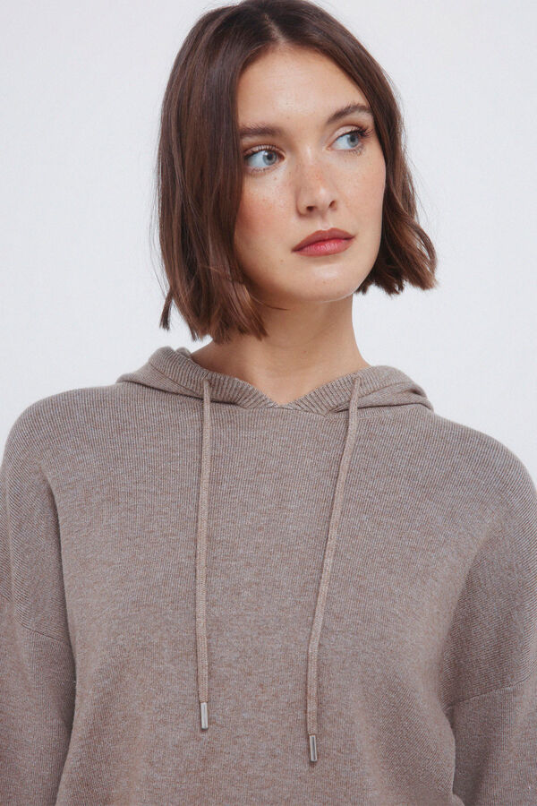 Springfield Camisola com capuz  cinzento