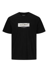 Jack & Jones Logo regular fit T-shirt black