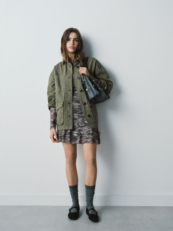 High Spirits Casaco Darling verde