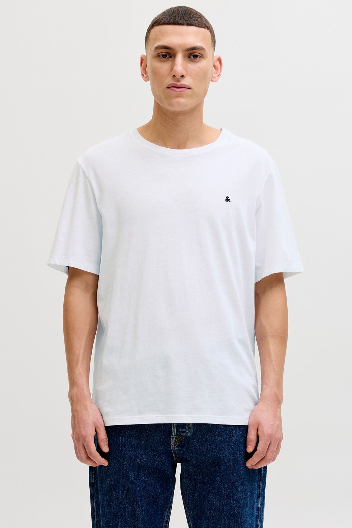 Jack & Jones Pack de 5 camisetas b&aacute;sicas