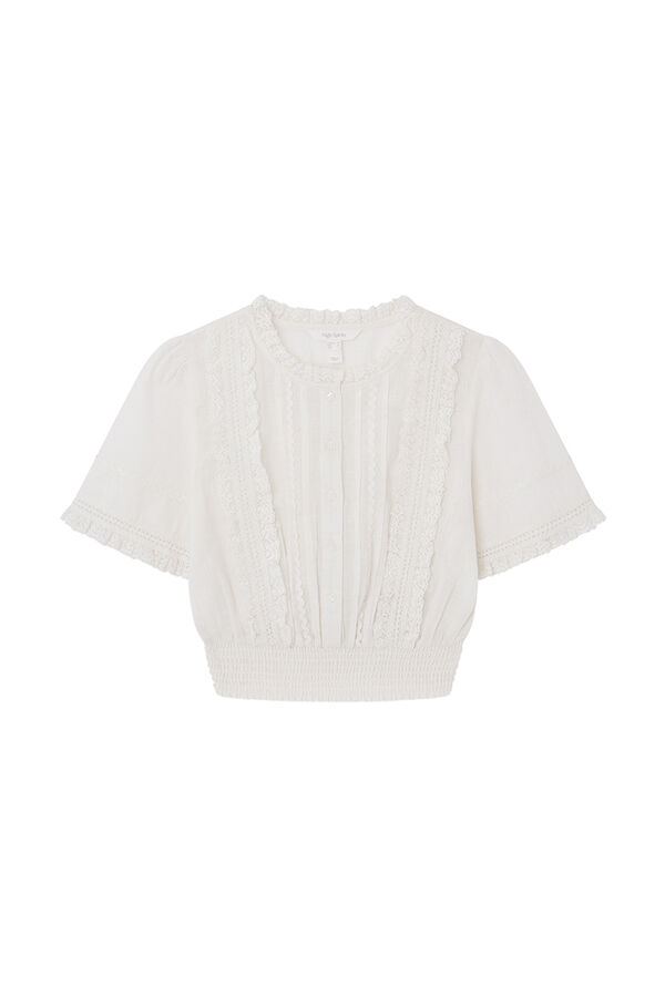 High Spirits Blusa "Breeze" beige