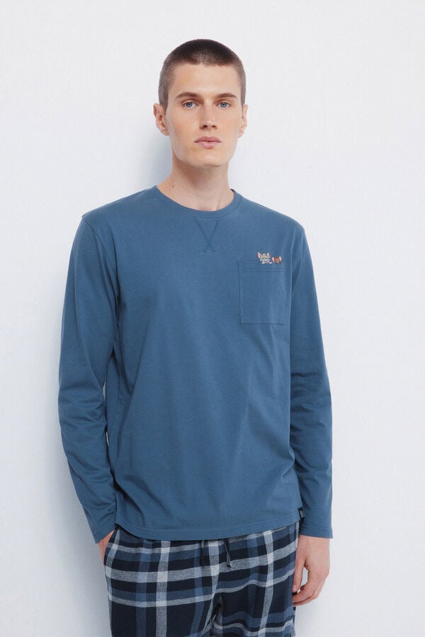 Springfield Pijama comprido Tomy & Jerry azul