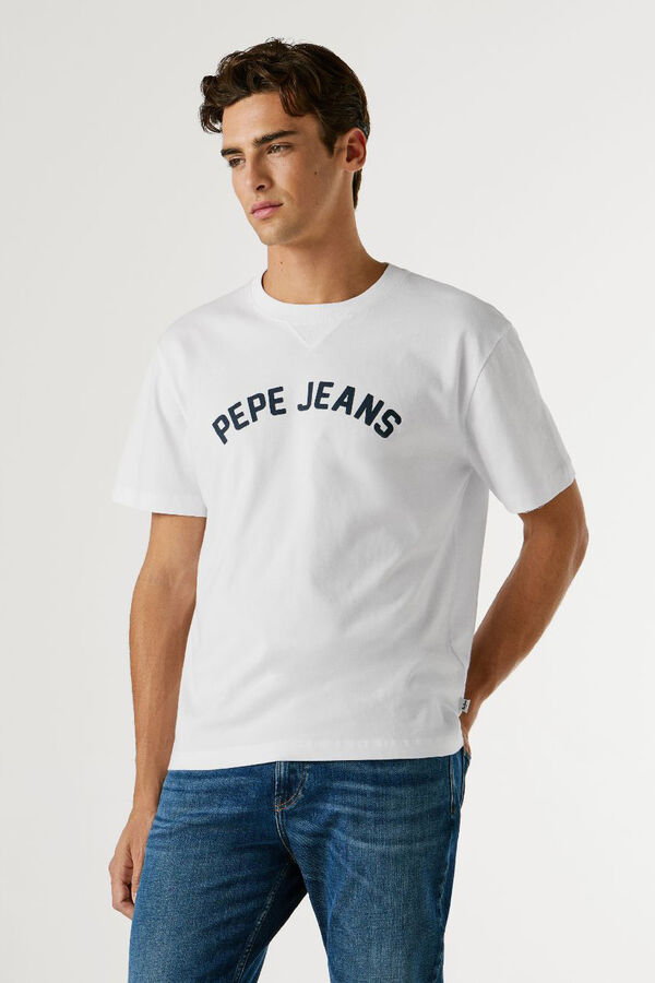 Pepe Jeans T-shirt manga curta branco