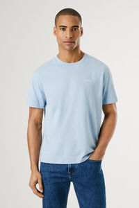 Pepe Jeans  Camiseta de manga curta com logo bordado.