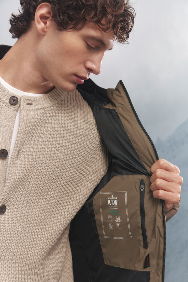 Springfield Casaco térmica acolchoada cru